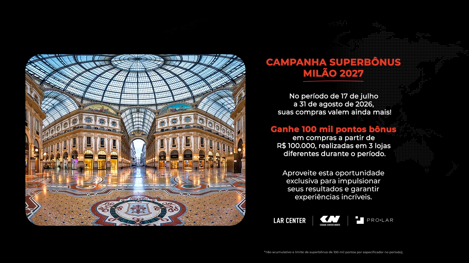 Campanha Superbônus - Milão 2027